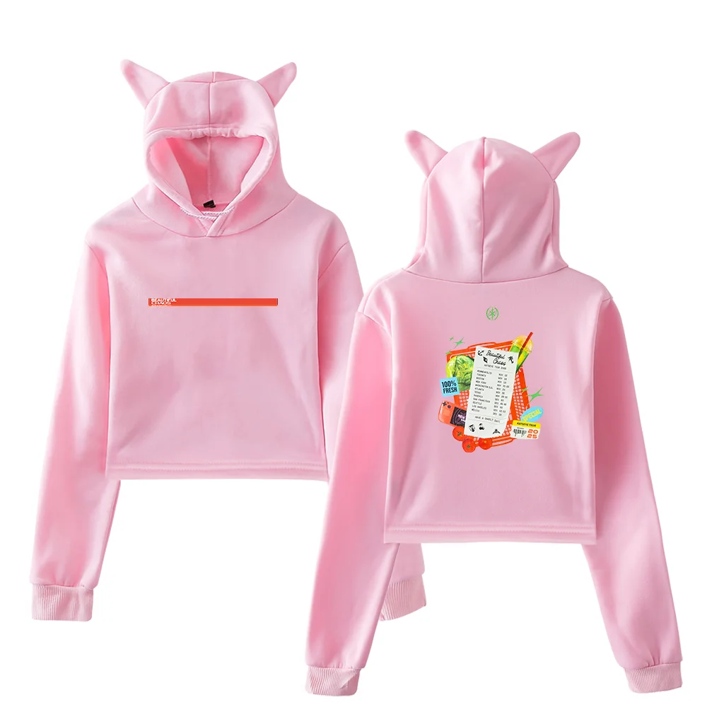 Katseye Cropped Hoodie #8 - Image 5
